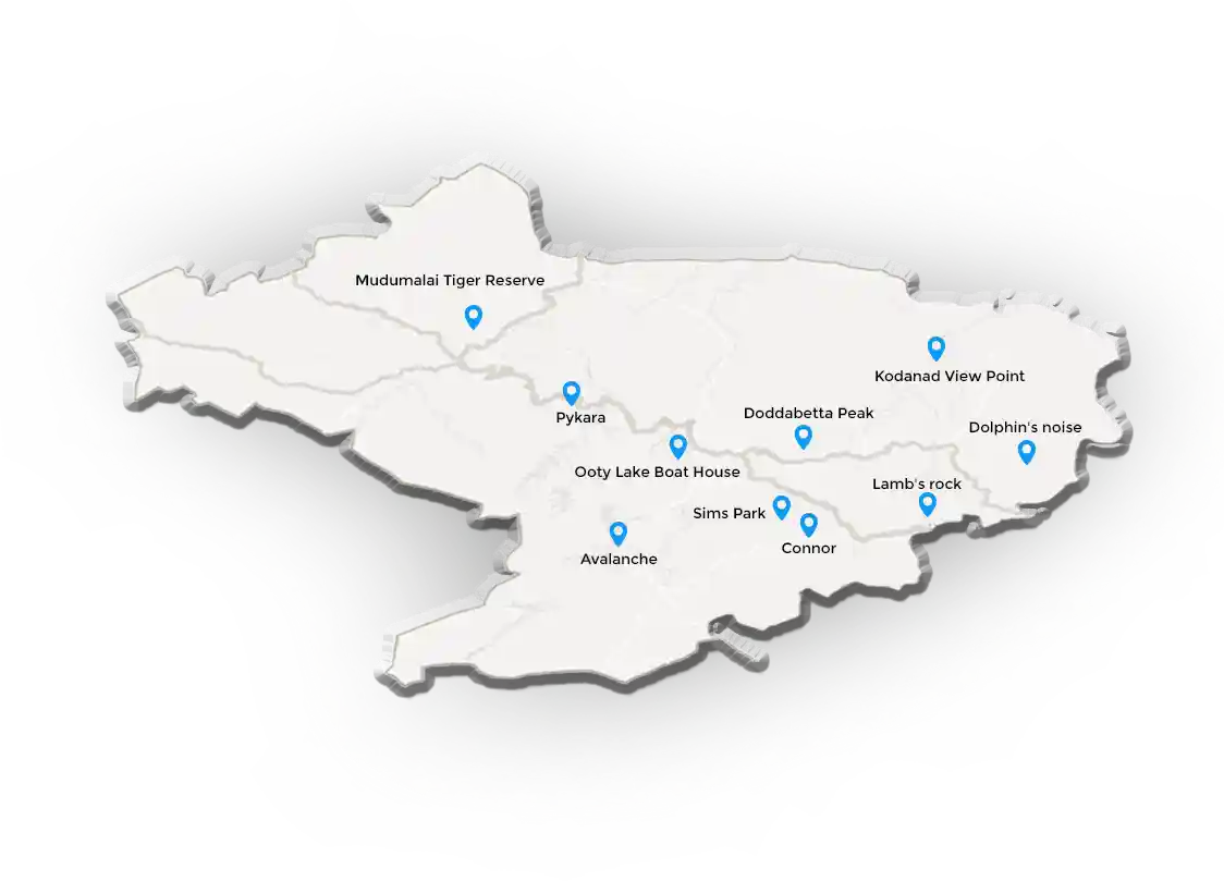 sight seeing spots in nilgris