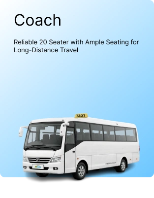 Reliable Coach Taxi service