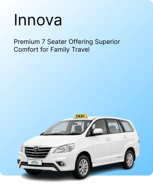 Reliable Innova Taxi service